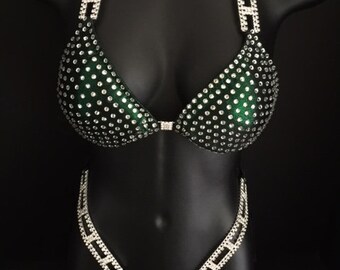 Emerald Green Competition Bikini