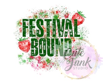 Festival Bound PNG Digital File