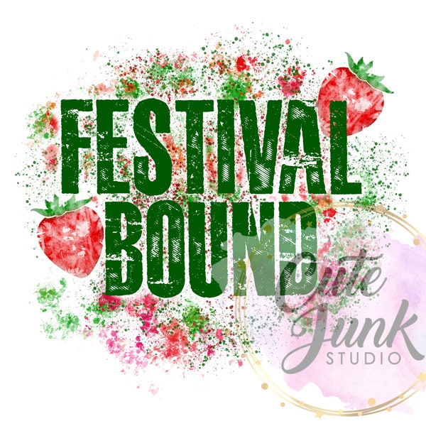 Festival Bound PNG Digital File