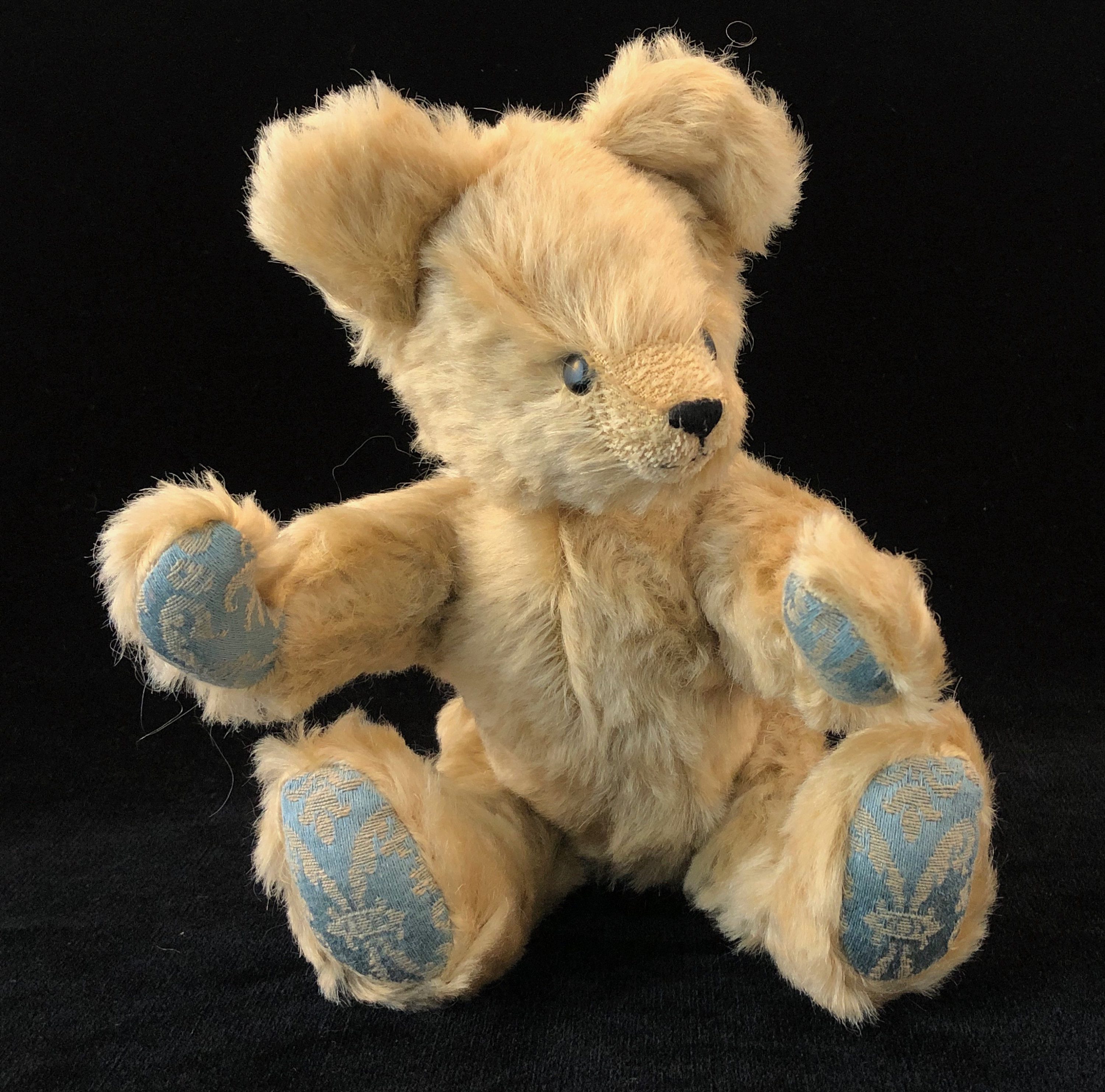 ぬいぐるみ Old Teddy Bear Handmade in England Antique English Teddy Bear - Etsy