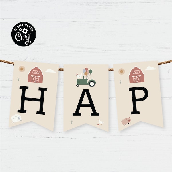 Birthday Banner - Etsy