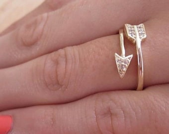 Adjustable Cubic Zirconia Sideways 