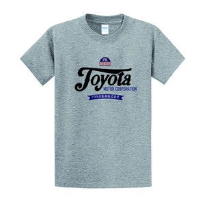 Sport Gray Retro Throwback Toyota Motor Corp. T-Shirt