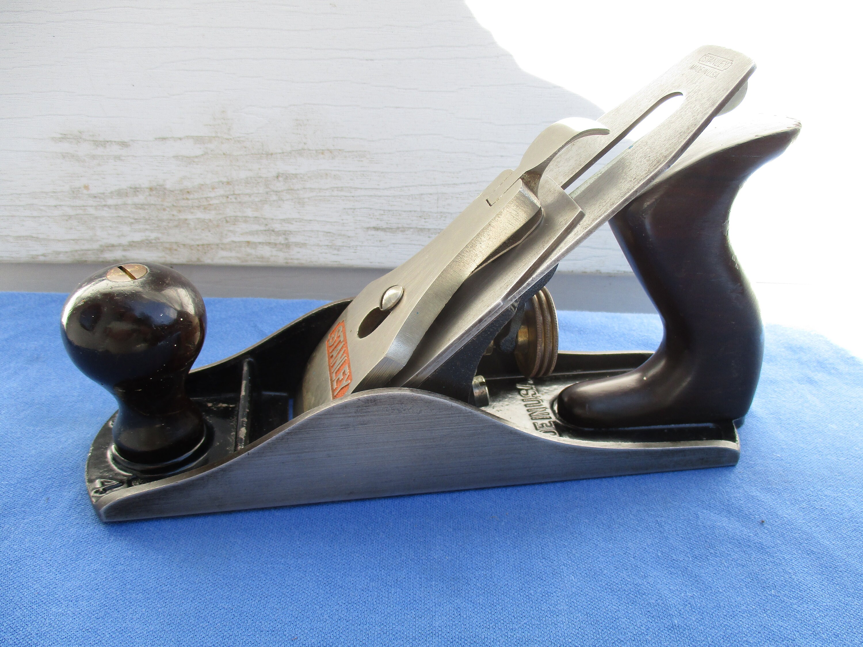 Stanley No 4 Plane Stanley Bailey Vintage Bench Plane Smooth Etsy