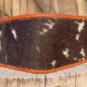 Real COWHIDE NATURAL HAIR cowboy leather western wallet cartera