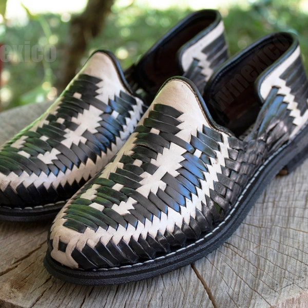 mens leather huarache shoes