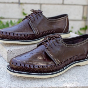 CASUAL ARTISAN Mocassin Mexicaanse geklede herenschoen