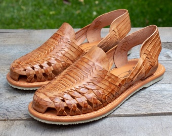 WOMENS MEXICAN SANDALS handmade leather shoe huarache