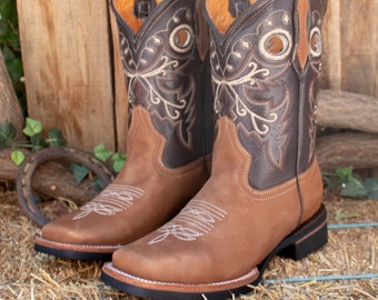 【U LAN】Roy Nubbuck Cow Long Boots U LAN】Roy Nubbuck Cow Long Boots