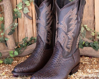 Justin USA Style 8303 Lizard Skin Exotic Leather Western  display picture 3