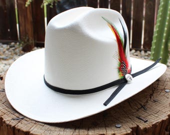 BABY boys girls toddler kids  Western COWBOY HAT with feather Sombrero Size X-Small