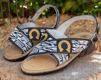 Guerrero Huaraches Piteados Para Mujer Sandalias HUARACHE Con