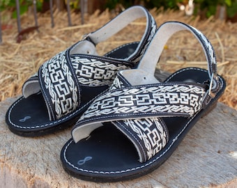 Huaraches cruzados para sales hombre