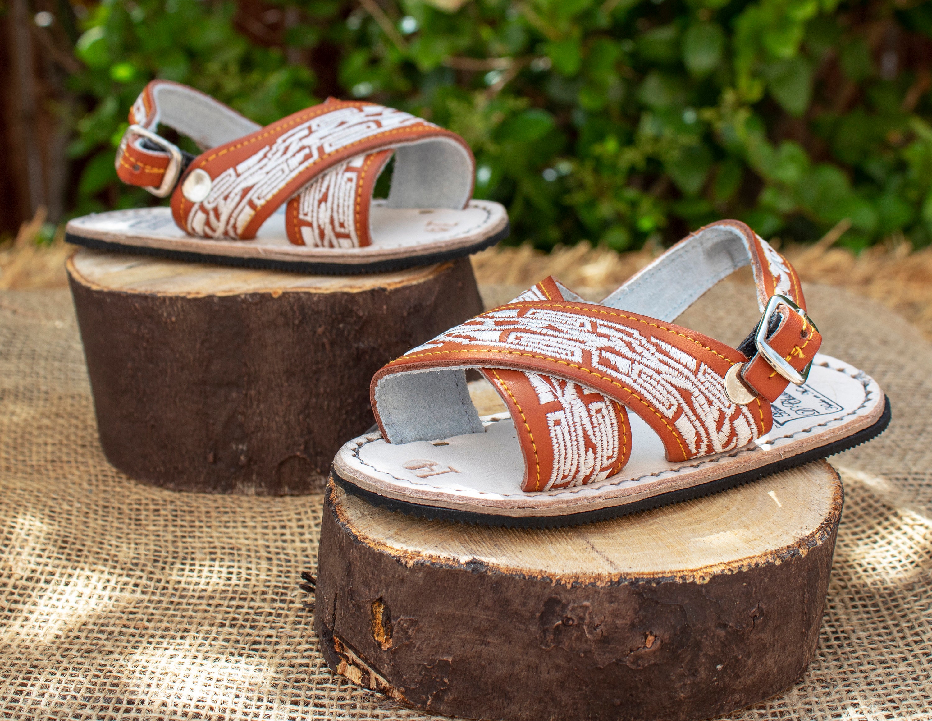 huaraches piteados para hombre