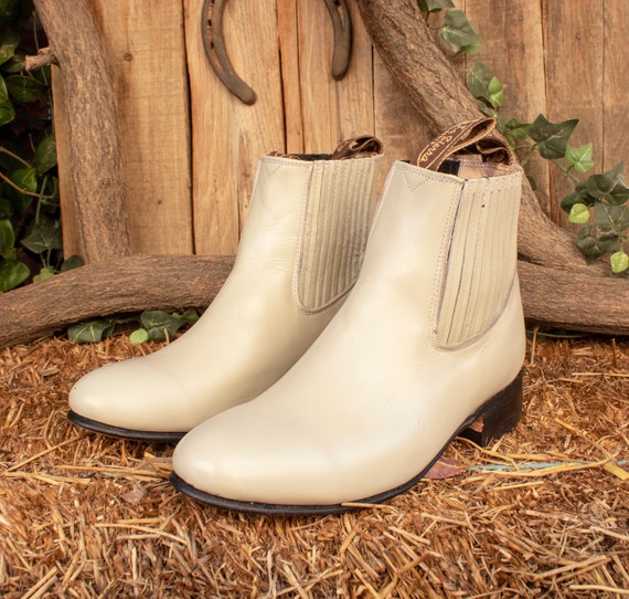 MENS AUTHENTIC LEATHER chelsea ankle boots Botines charro