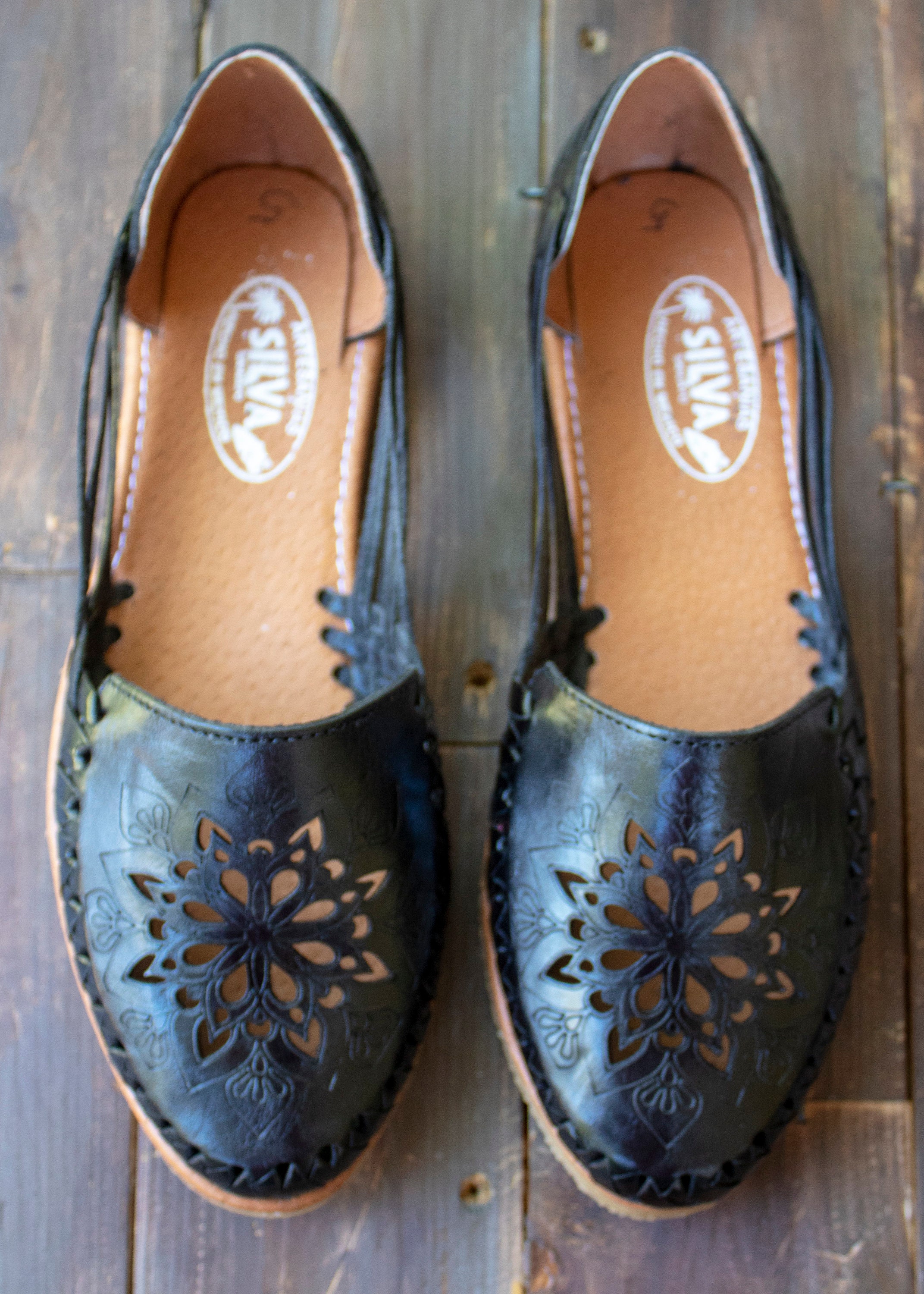 womens leather mexican sandals