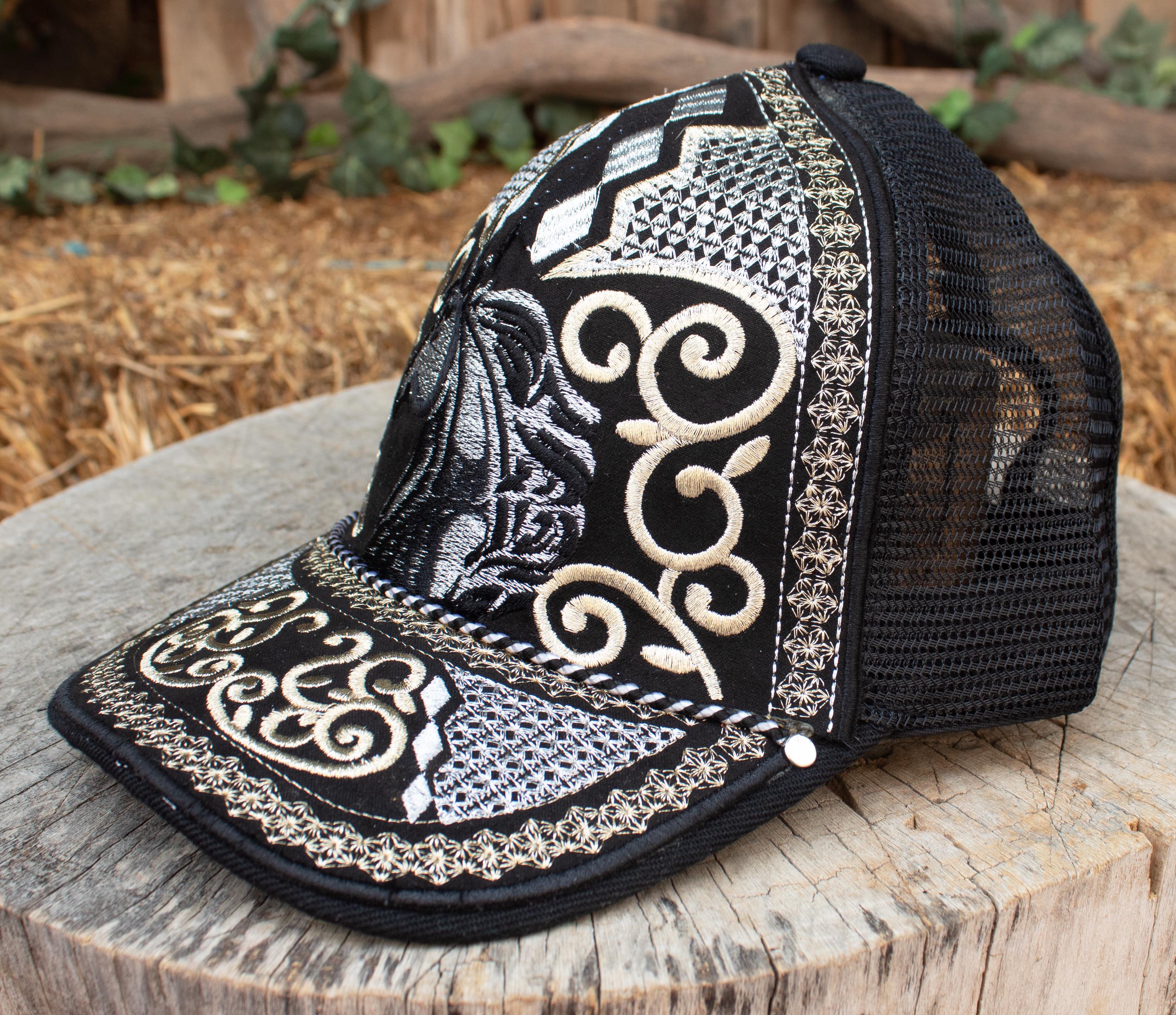 HORSE EMBROIDERED HAT Adjustable Trucker Caballo Western  display picture 3