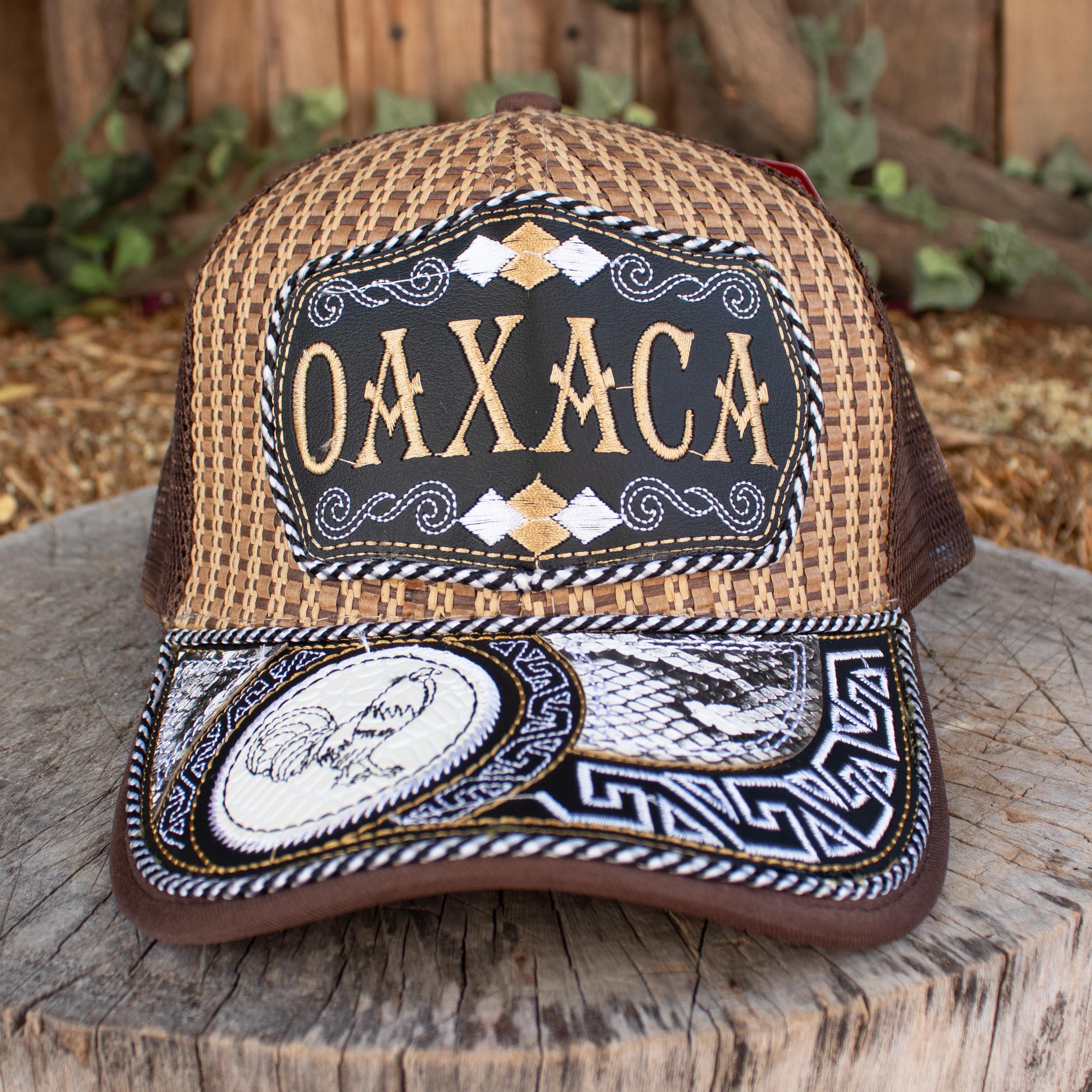 OAXACA Mexico ROOSTER Embroidered Leather Stamped Gallo Snake