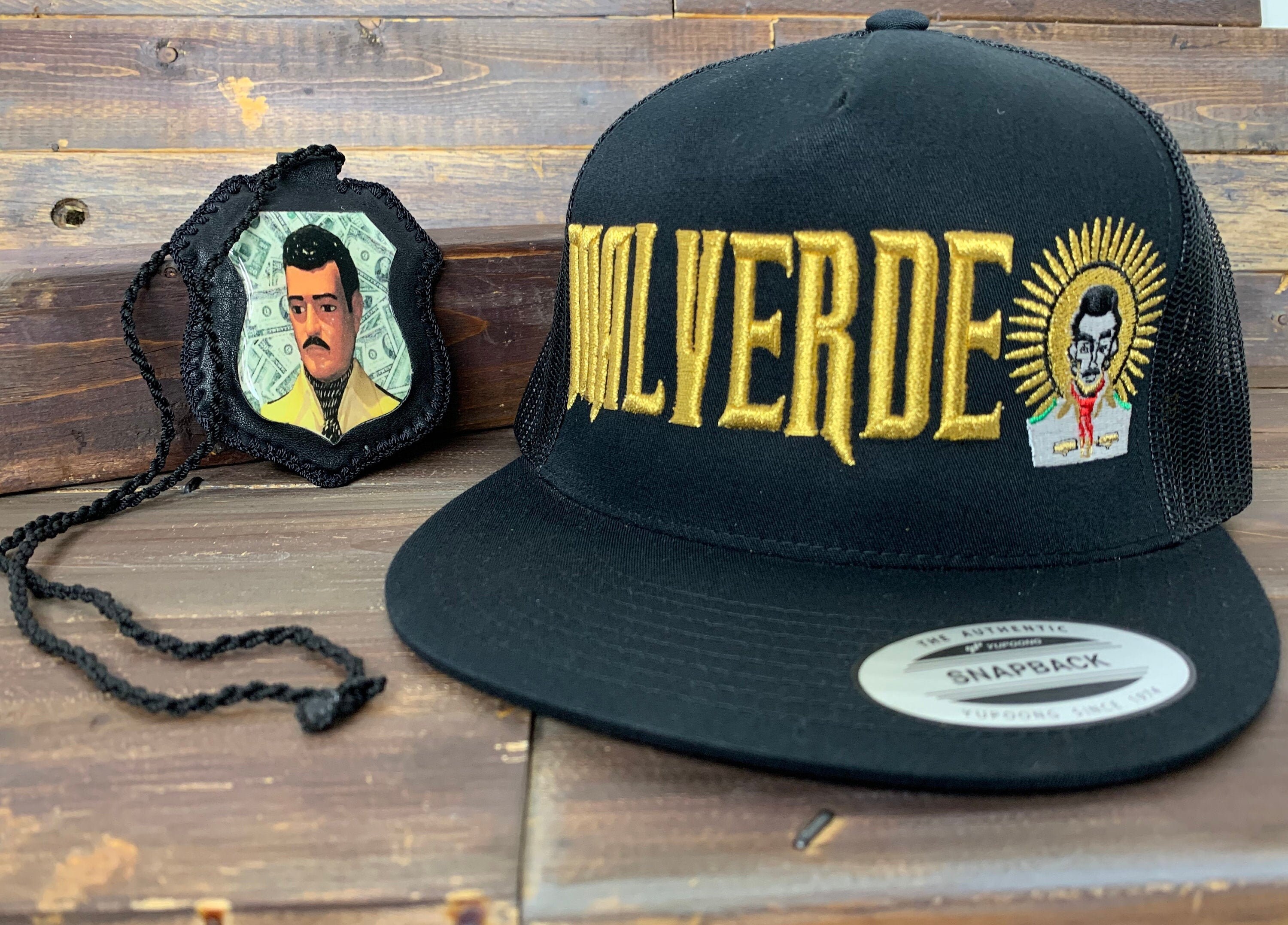 Jesus MALVERDE Snapback HAT and PENDANT 