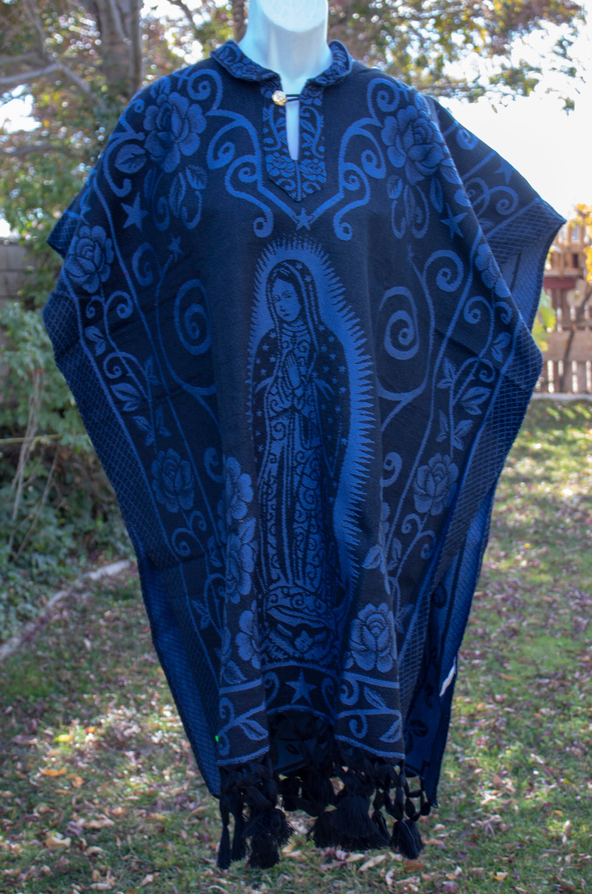 VIRGEN de GUADALUPE Maryja Panna Dwustronna meksykańska