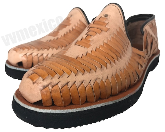 huarache slip on sandals