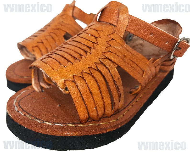 orange color sandals