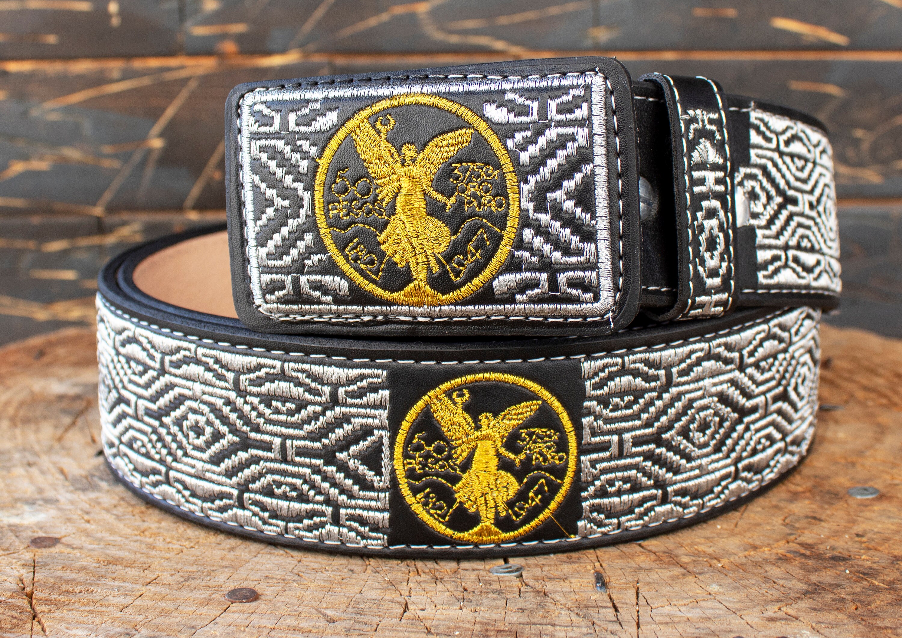 MENS WESTERN LEATHER El Centenario 