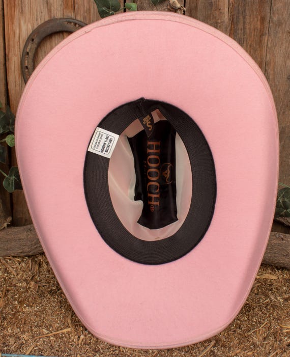 WOMENS Pink FELT Western Cowboy Hat SOMBRERO Texana - Etsy display picture 1