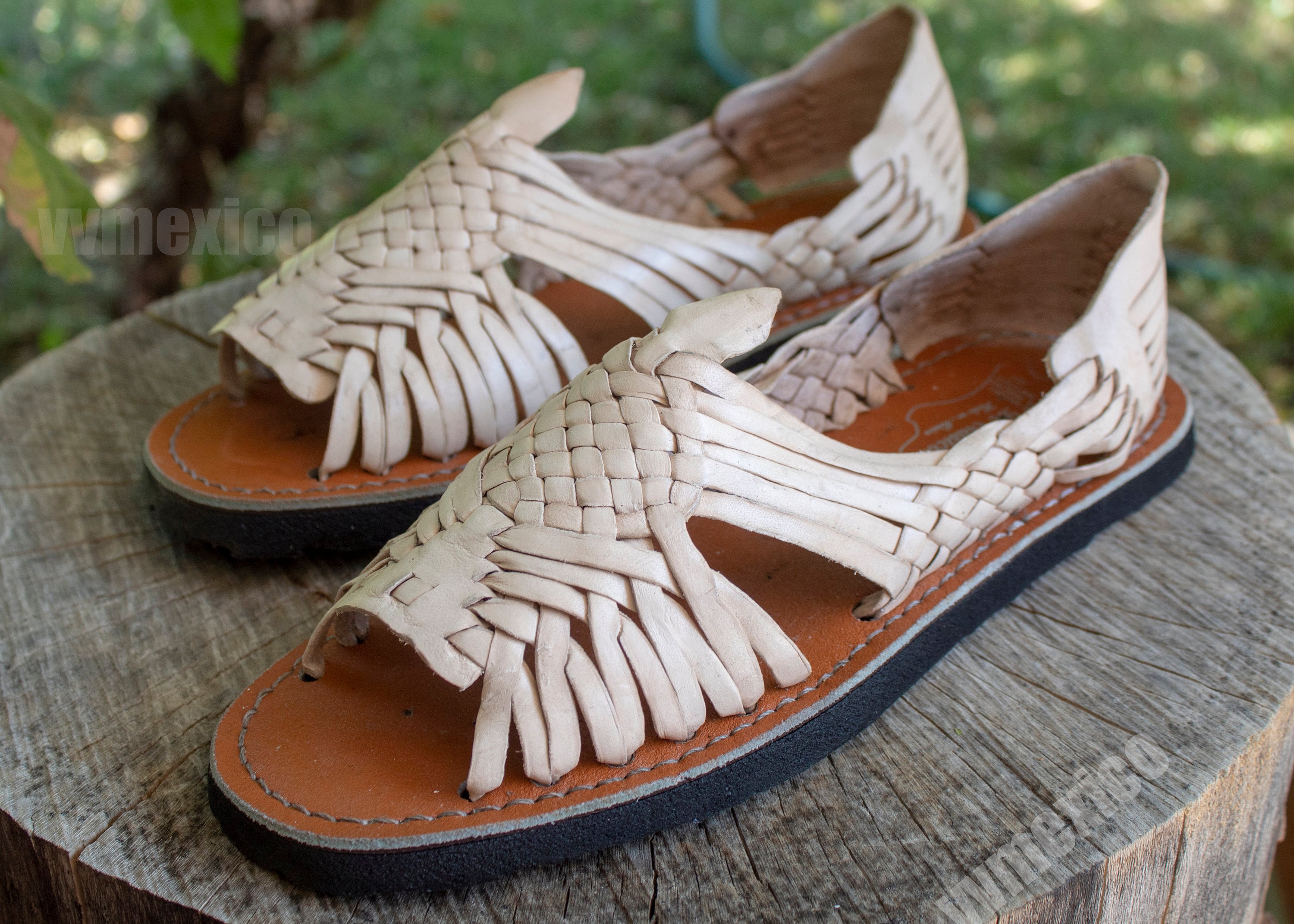 vos roekeloos Pathologisch MENS LEATHER HUARACHE Sandals Vintage Style Made in Mexico - Etsy