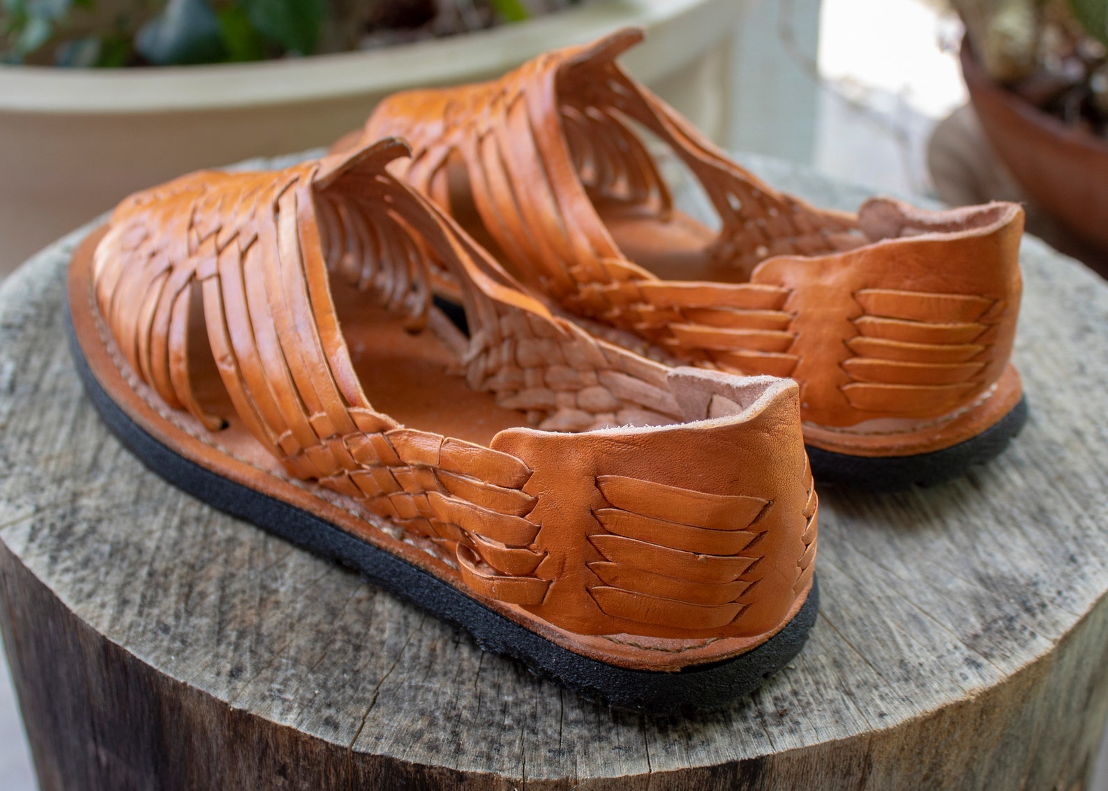 huarache style sandals