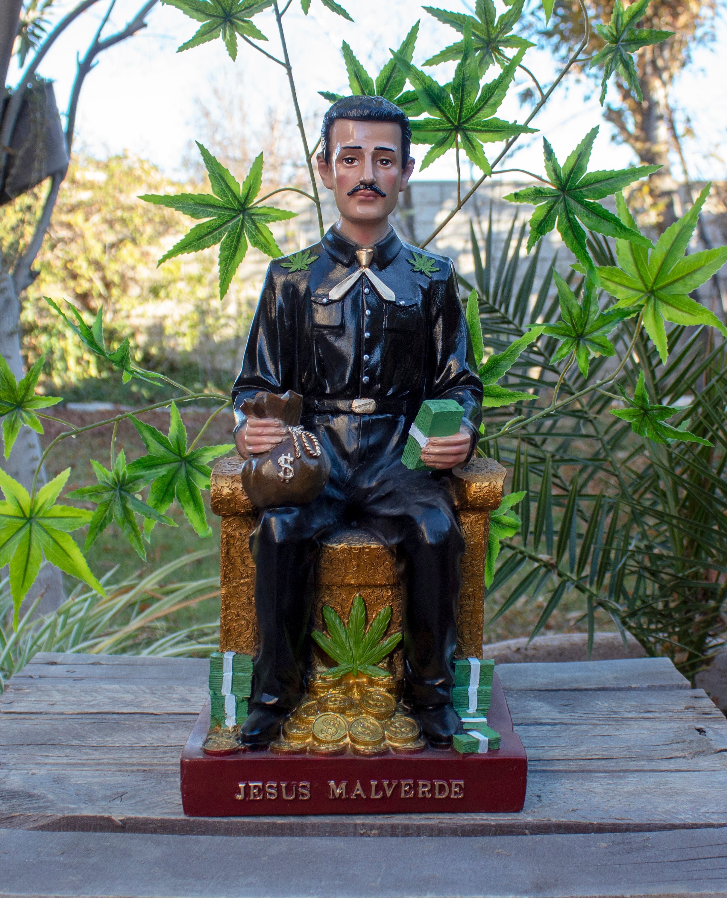 マフィアの聖人 ヘスス マルベルデ胸像 Jesús Malverde マフィアの聖人 ヘスス マルベルデ胸像 Jesús Malverde