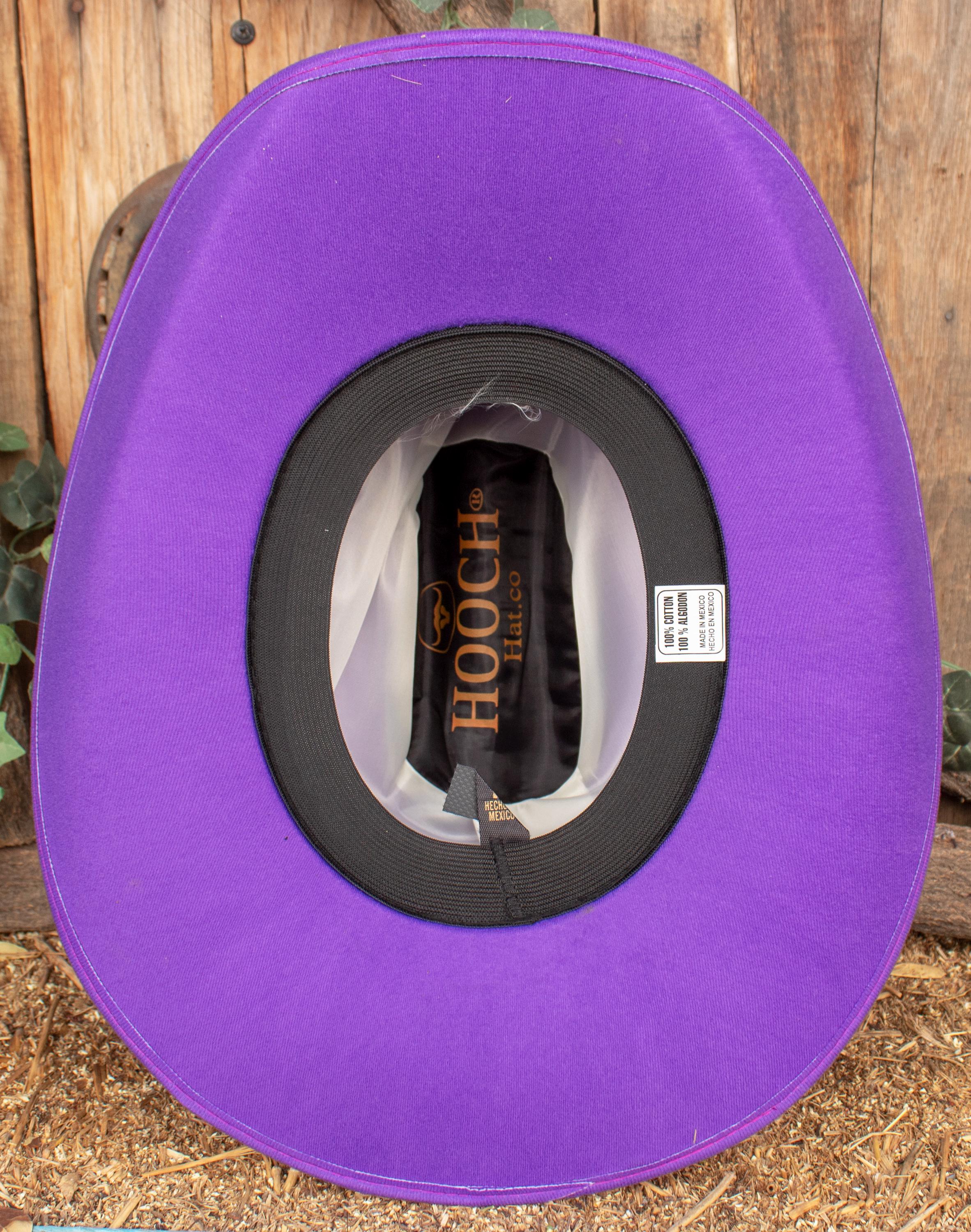 WOMENS Purple FELT Western Rodeo Cowboy Hat SOMBRERO Texana  display picture 1