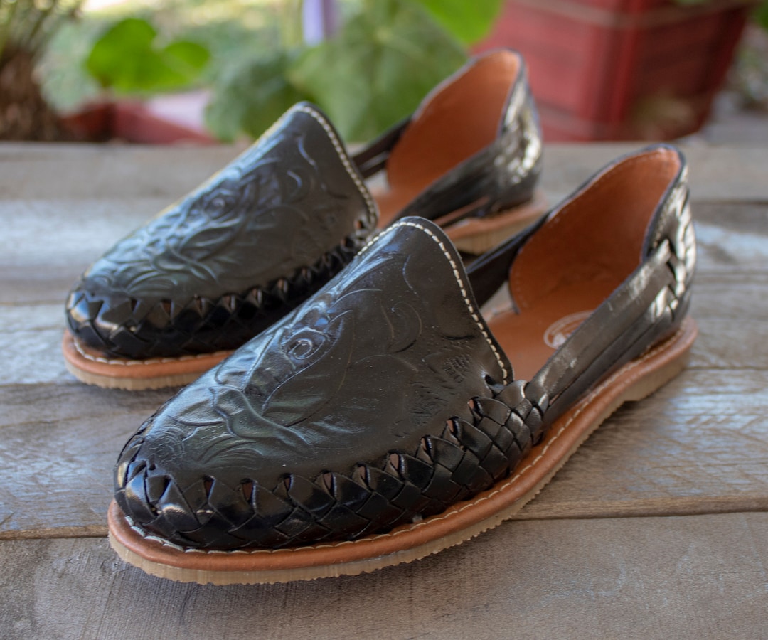 womens mexican leather sandals