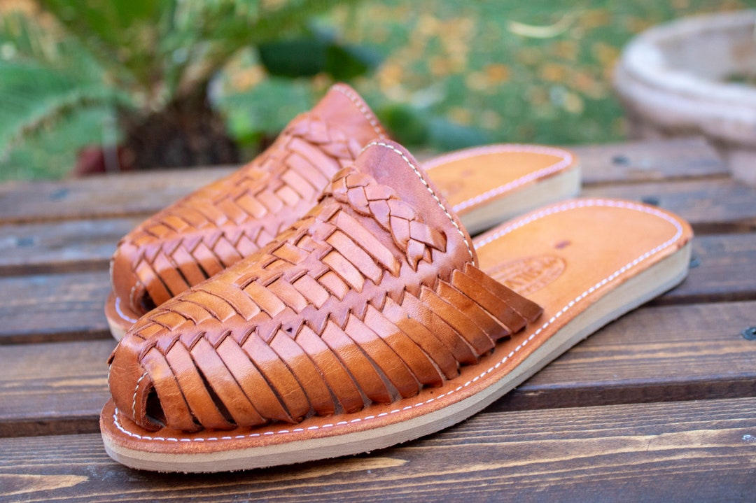 mexican womens leather sandals
