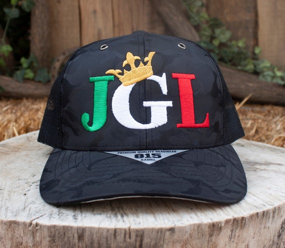 EL JEFE DE JEFES EL Chapo Guzman 2 Logos HAT MESH Black At Men's
