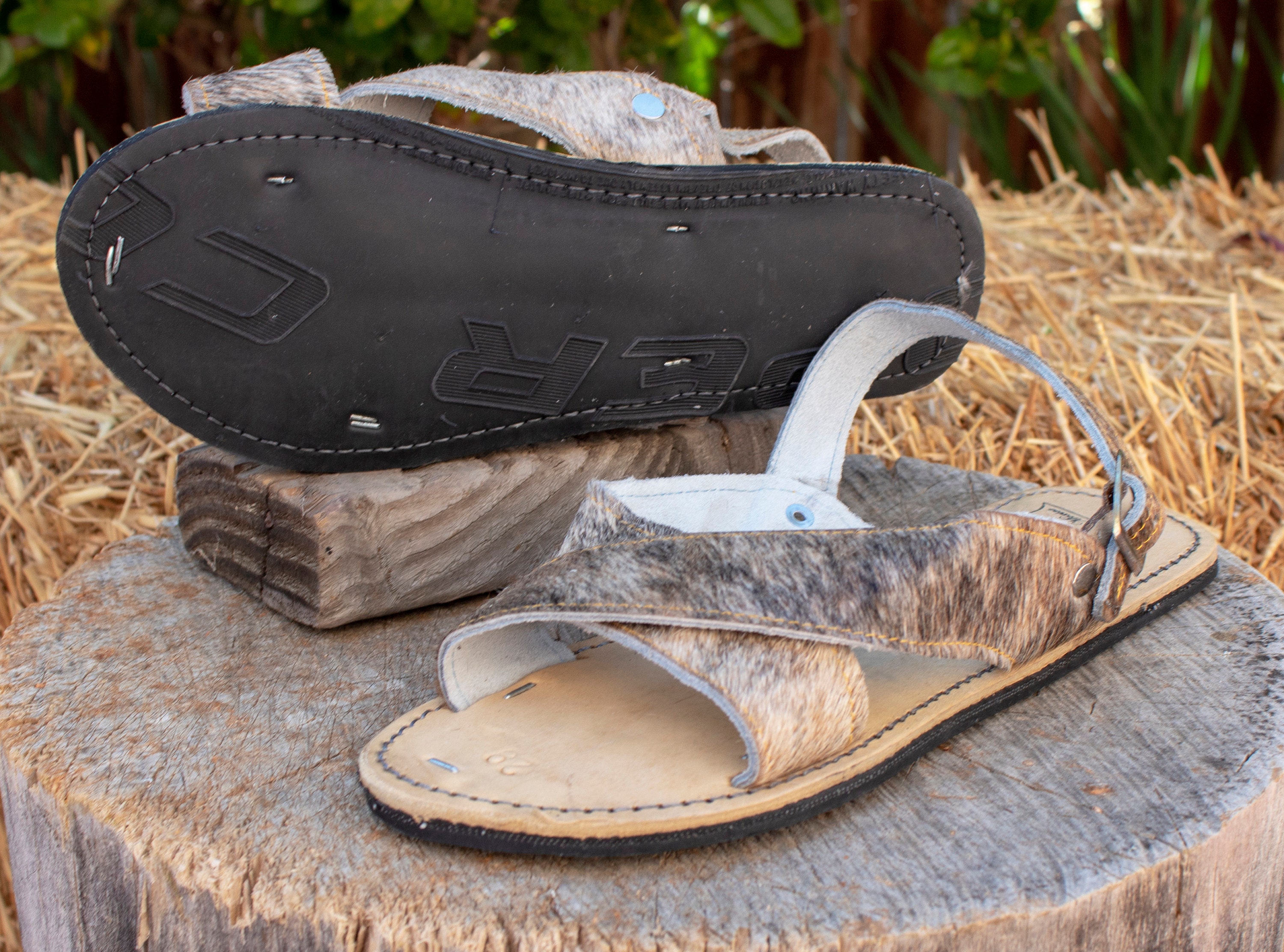 mexican tire sandals