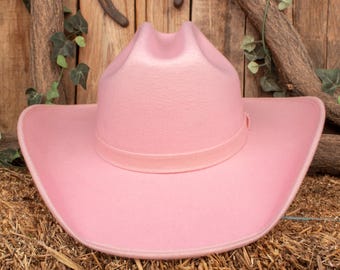 4229 Cowboy Hats- Western Cowgirl Hats For Women (pink Pack Of Pink Sequin Cowgirl Cowboy Wild West Fancy Dress Hen  main image 3