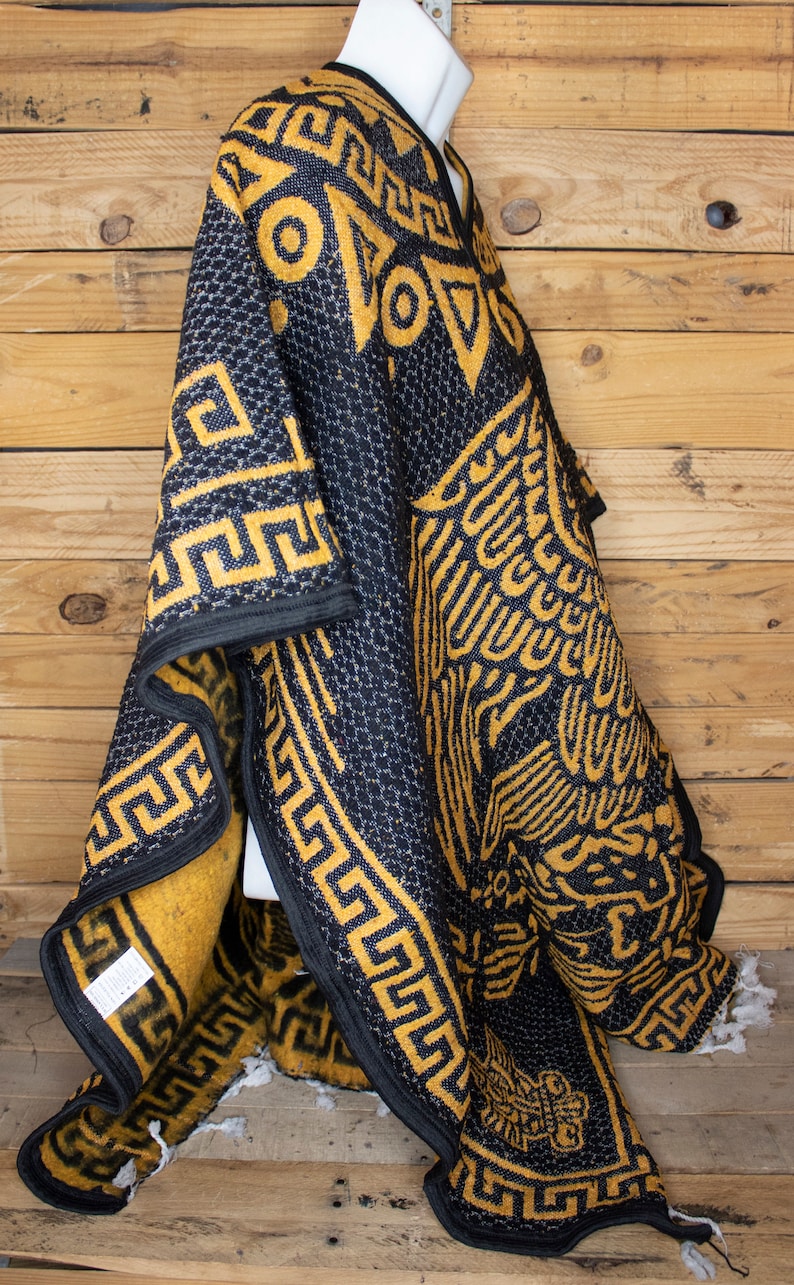 Mexican AZTEC WARRIOR Popocatepetl Mexican Eagle Double Sided ...