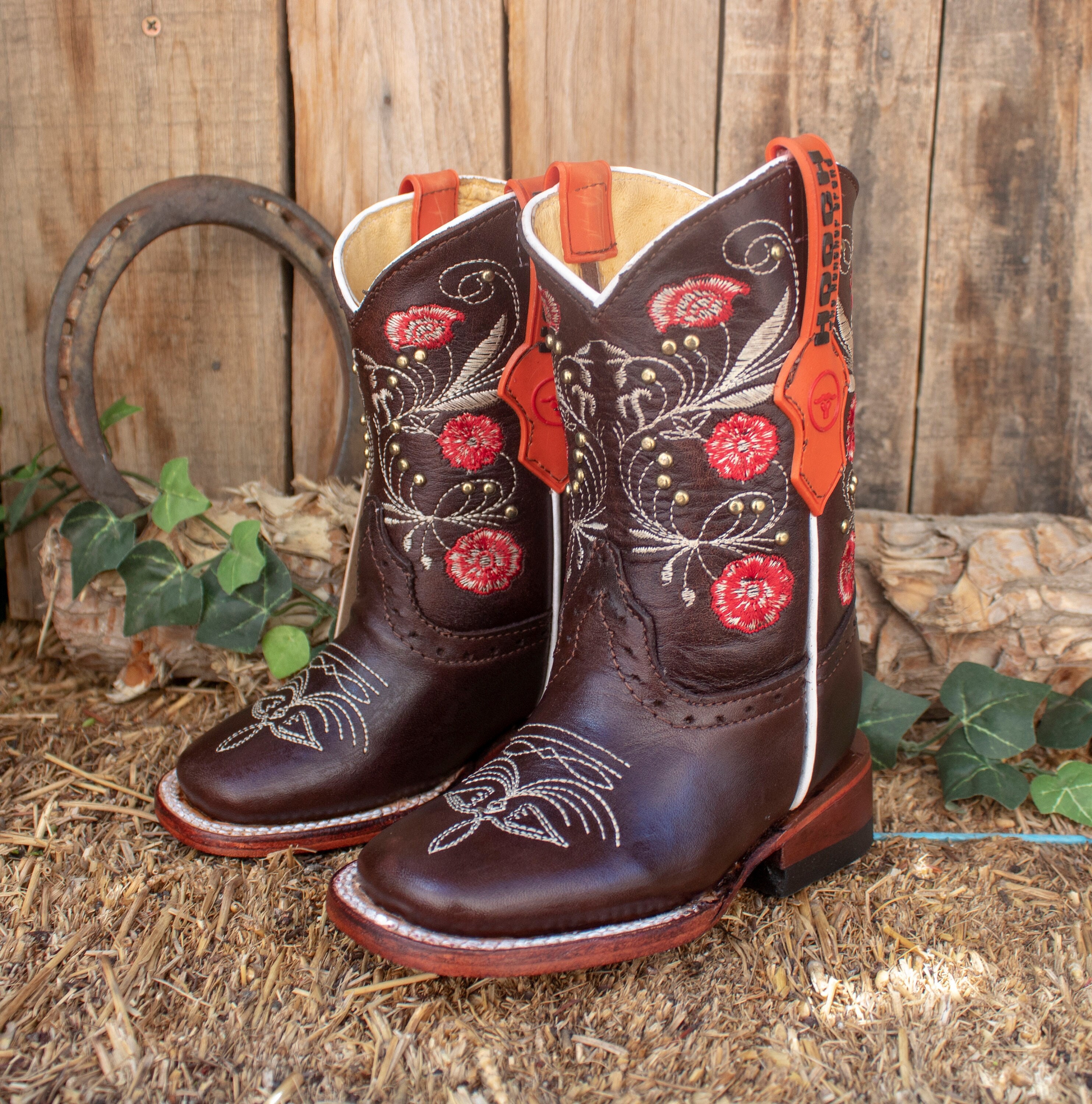 Black cowboy boots for boys deals