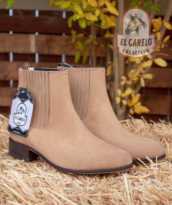 El Canelo Suede Botines Las mejores botas charras a la venta Botines h –  yeehawcowboy