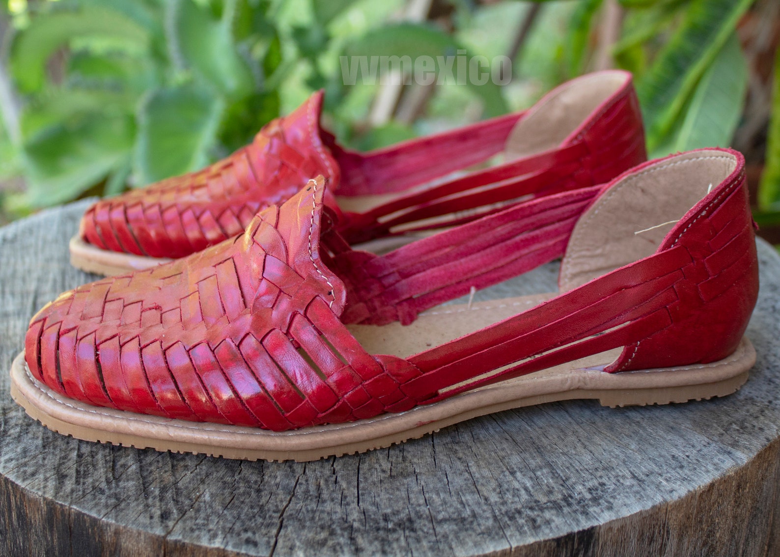 womens mexican leather sandals