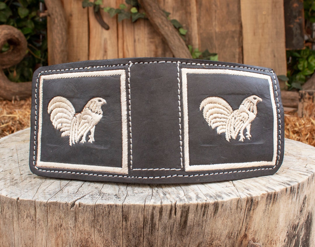 Cartera piteada de plata sale
