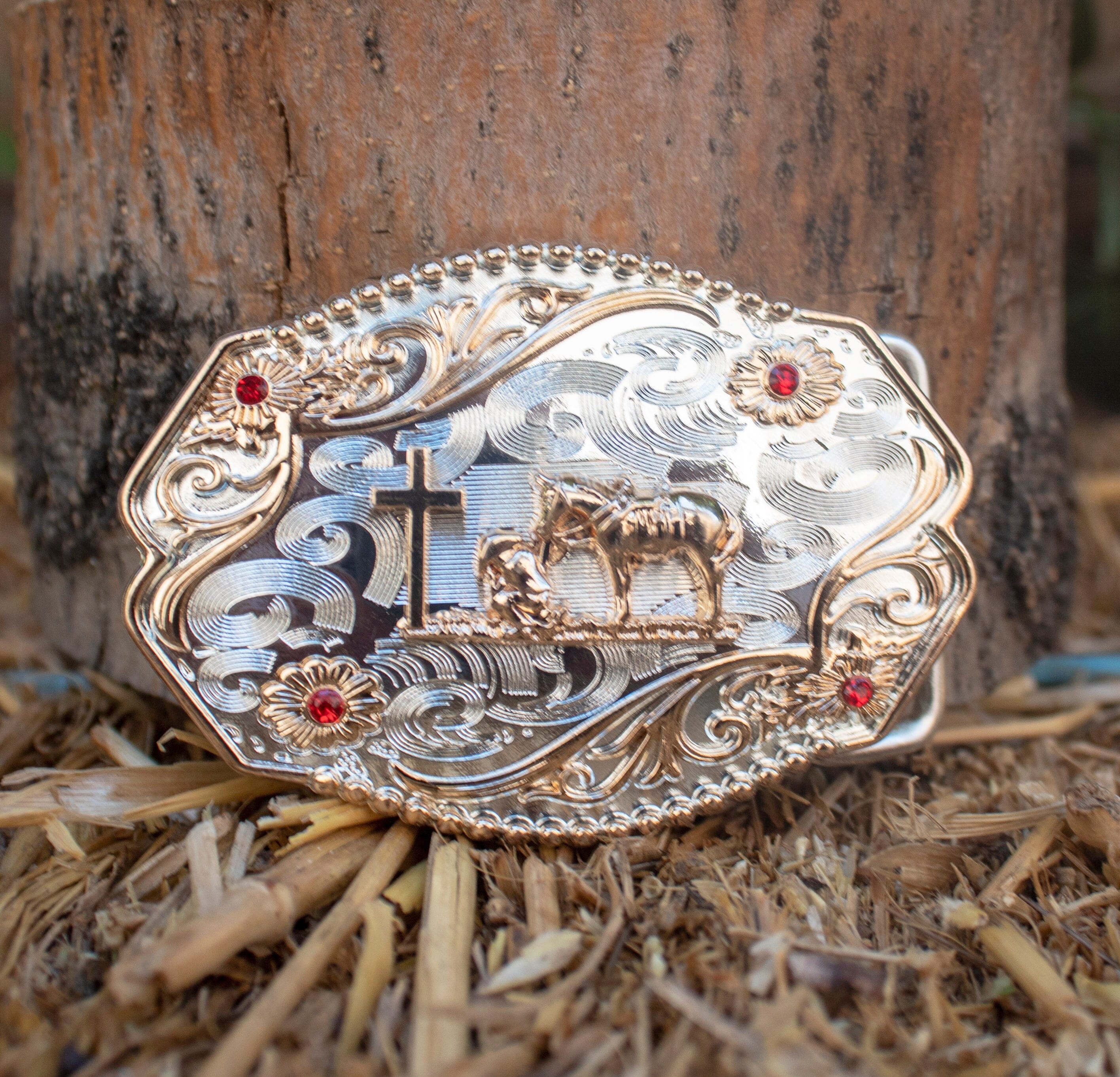 Praying cowboy 2025 belt buckle