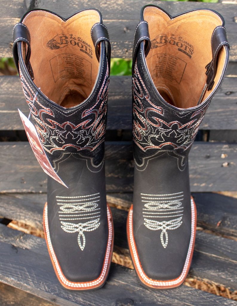 Rodeo Square Toe Cowboy Boots main image 1