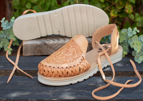 Rose huaraches clearance womens
