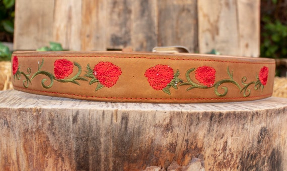 VONMELLI Cintura Western In Pelle PU Con Fibbia Floreale Intagliata | Accessorio Cowboy Per Uomo E Donna - 2