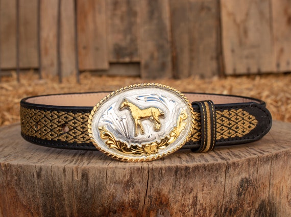 mexican cowboy belt buckles