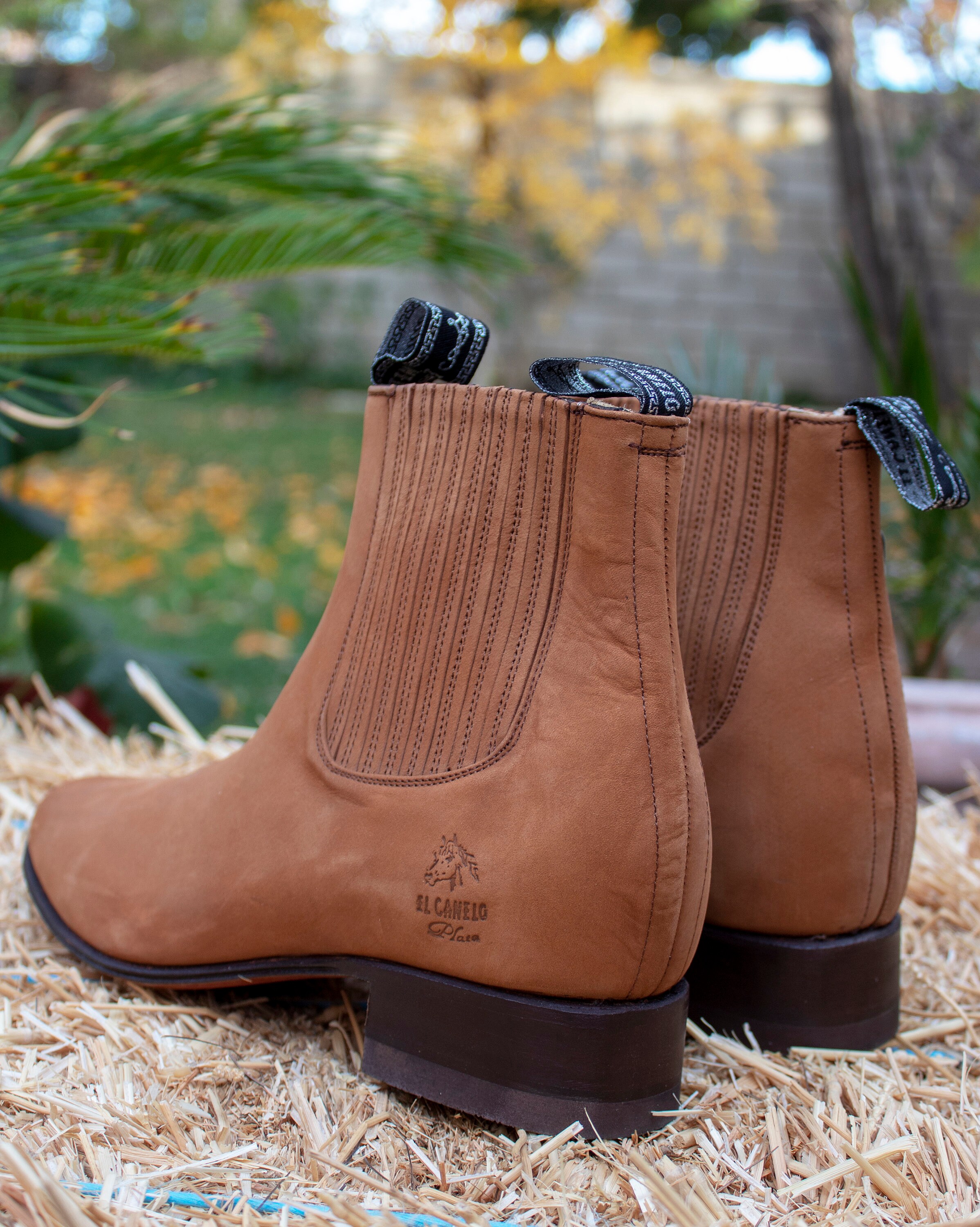 El Canelo MENS SUEDE LEATHER Chelsea Ankle Boots Botines 