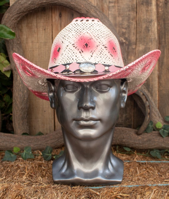 Rosa Cowboyhut Für Frauen Cowgirl Hut Cowboy Hut Für Frauen Rosa