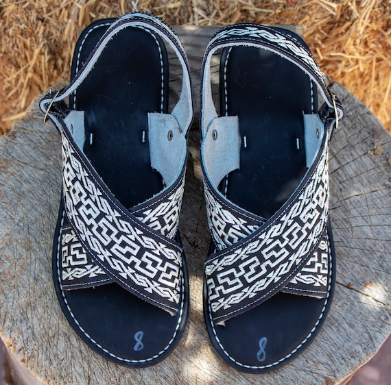 Huaraches clearance de plata